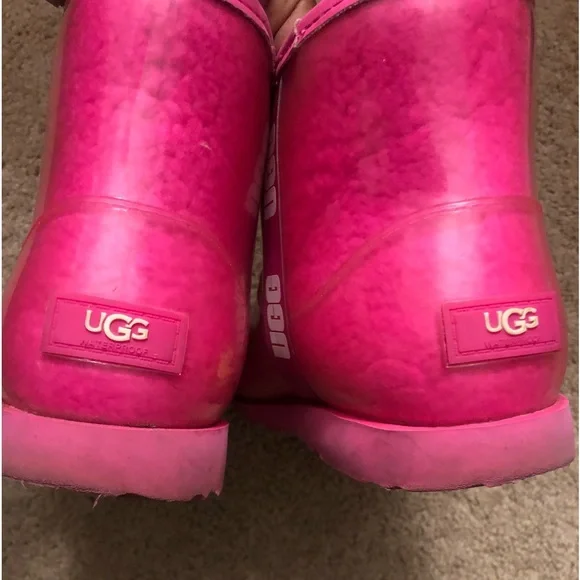 Pink Plastic Uggs Sale Ugg Plastic Boots Top Sellers